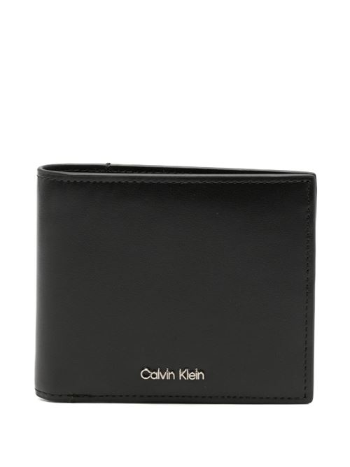 Portafoglio uomo Calvin Klein nero in pelle RFID Calvin Klein | LV04D1225GUB1